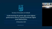 Understanding the Gender Gap at the Highest Performance Level in Leaving Certificate Higher Level Mathematic